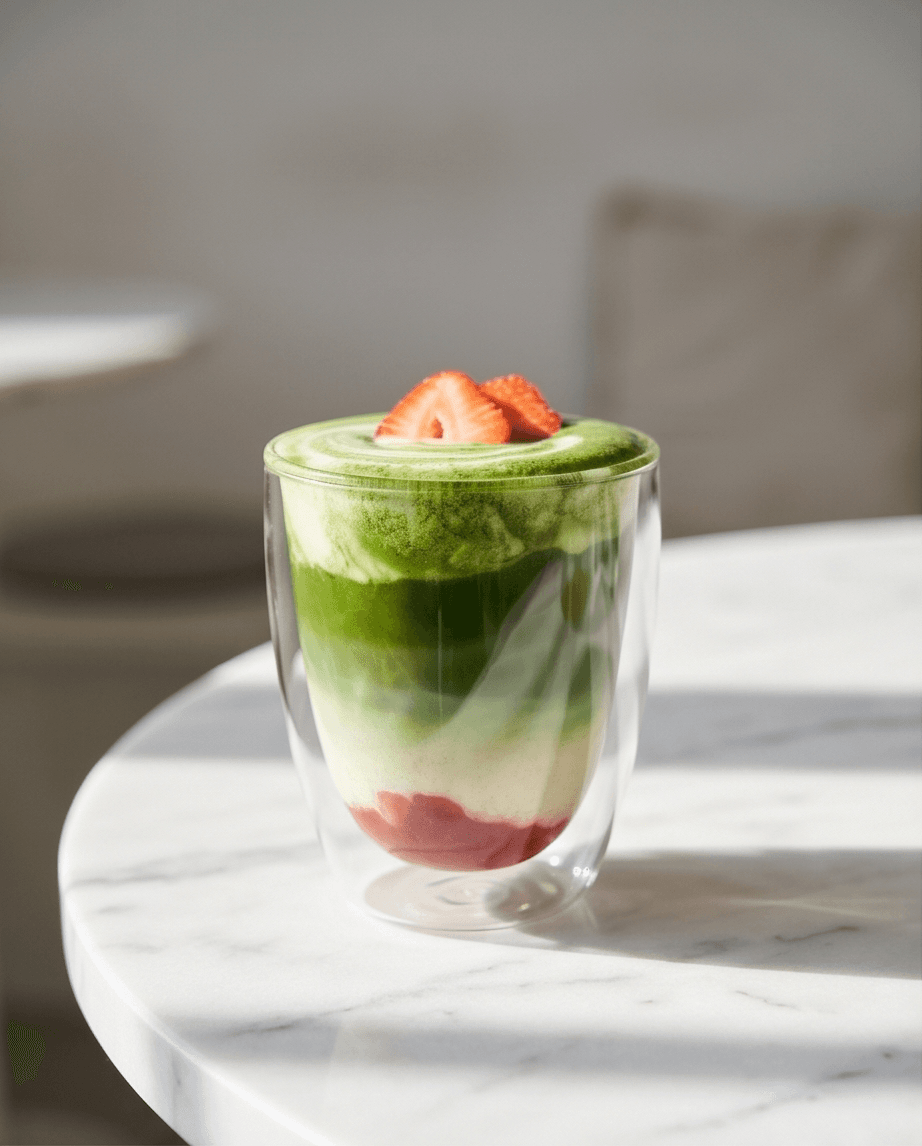 Way HWa Pure Matcha Powder — 30g Latte view